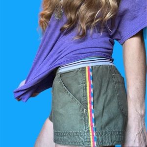 Vintage Free People retro shorts